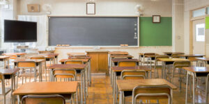 empty classroom